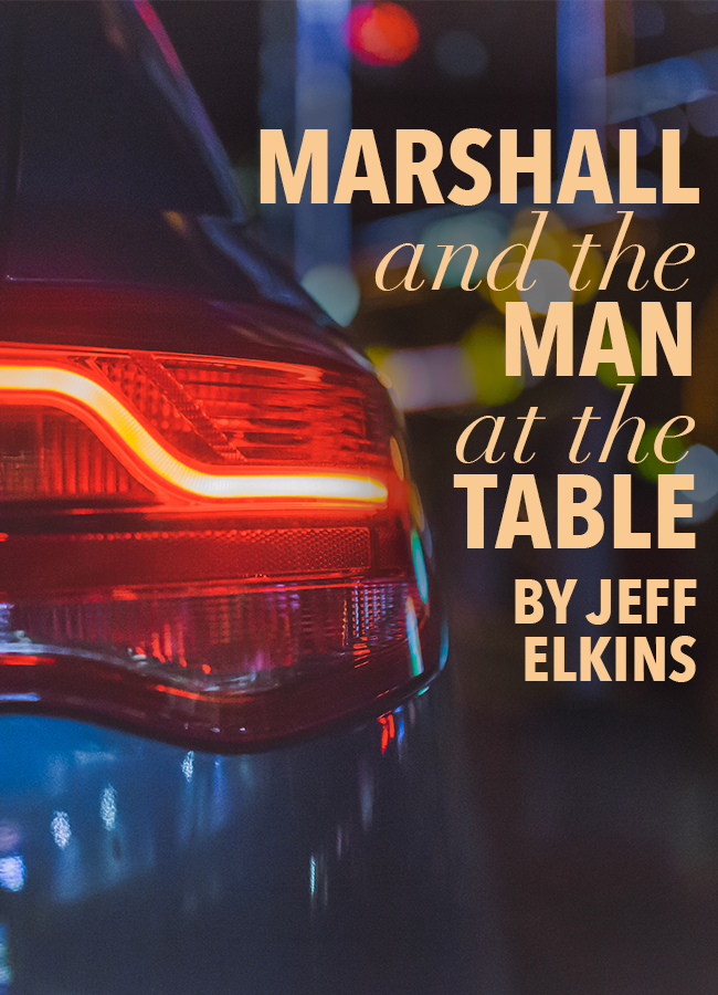 Marshall and the Man at the Table