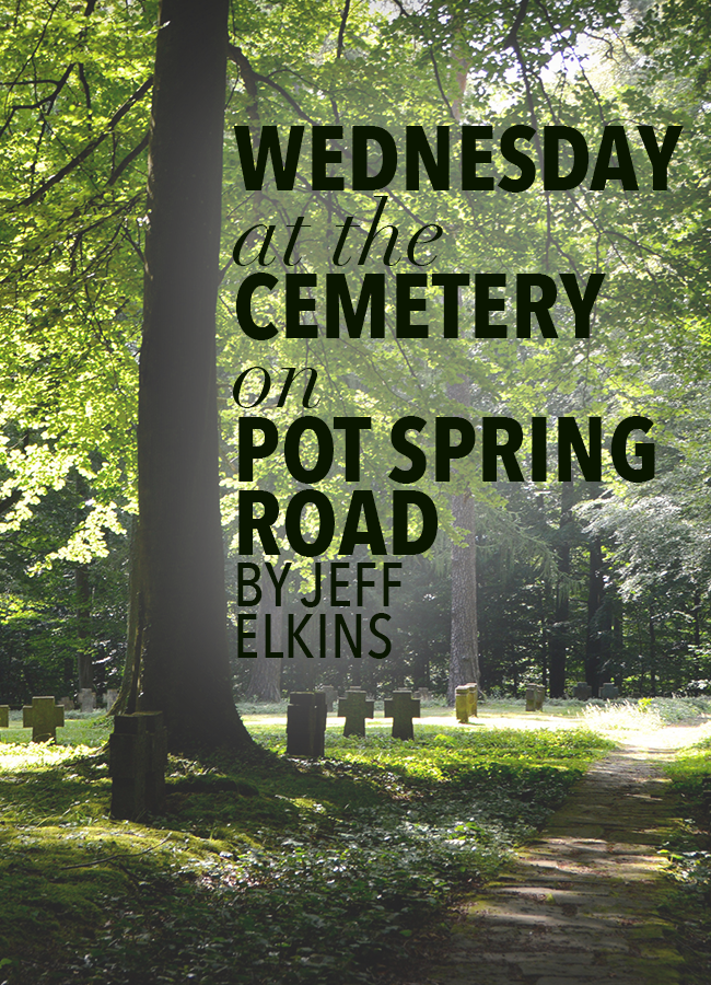 Wednesday at the Cemetery on Pot Spring Road